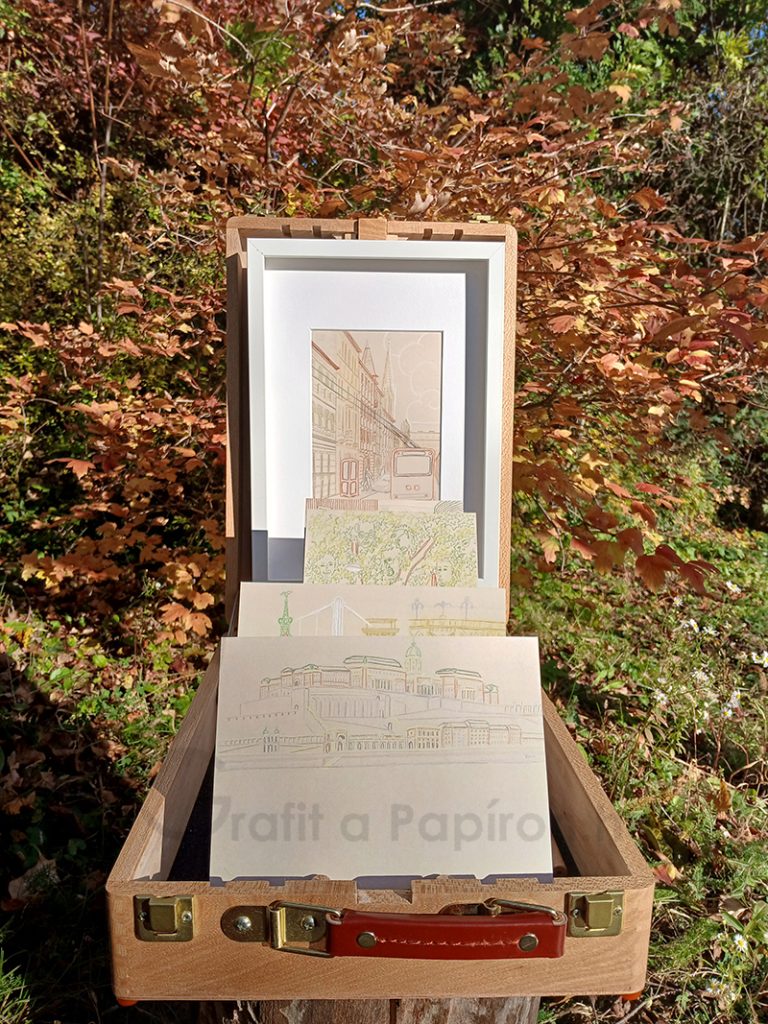 Grafit a Papíron prints