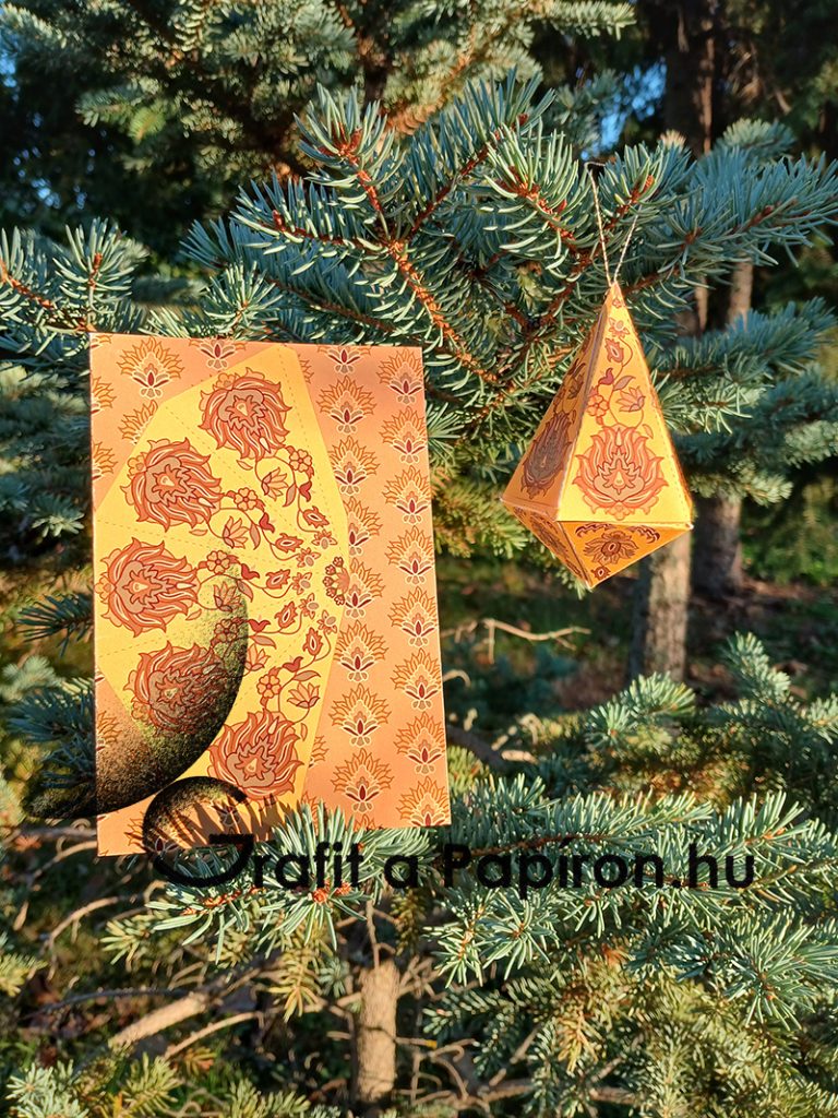 Transformer Card - Ornament, sárga