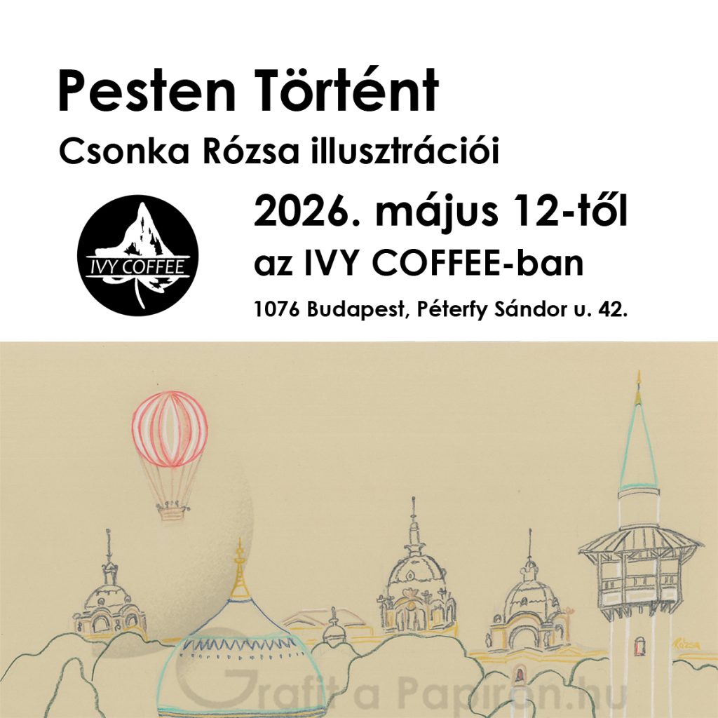 Pesten történt kiállítás Ivy Coffee