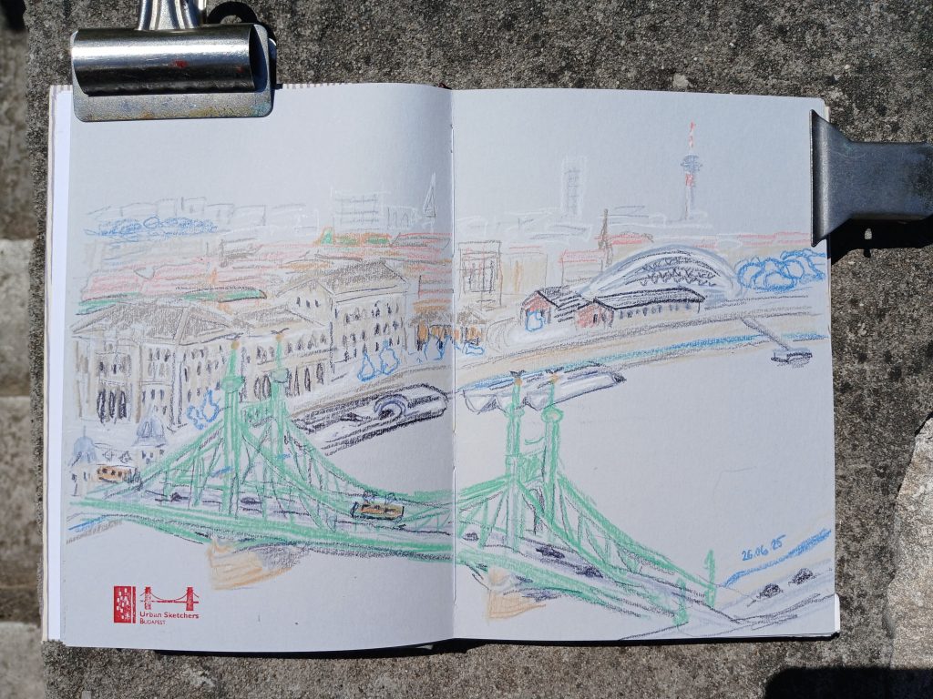Urban Sketchers Budapest Meetup 2026