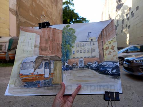 Parkolói idill - Itt nálunk